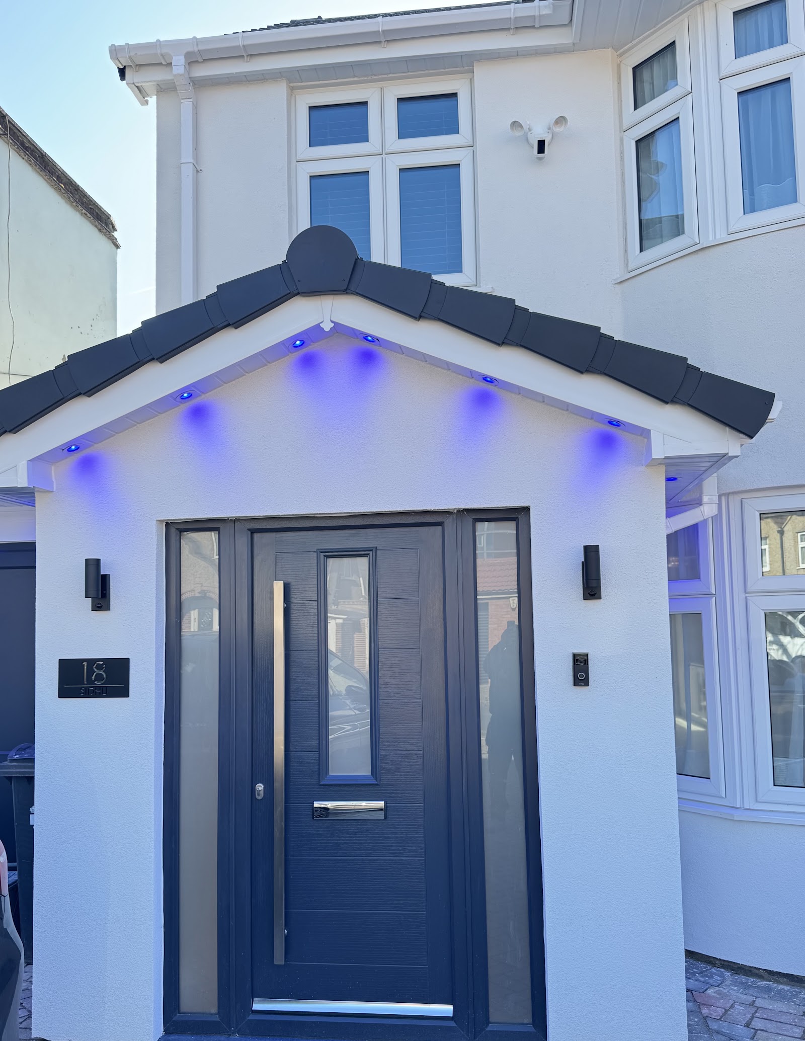 New Porch & Front Elevation